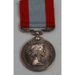 Medal, Coast Guard Auxiliary Service Long Service Medal (silver), awarded to L.