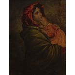 After Roberto Ferruzzi (1854-1934) Madonnina (Madonna of the Streets) bears signature, oil on panel,