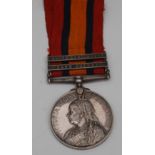 Medal, Boer War, British Cavalry Regiment, Queen's South Africa Medal,