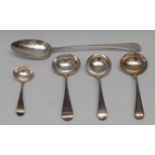 A George III silver Old English pattern basting spoon, 29.