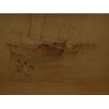 Maurice Randall (1865-1950) Dhow, East Coast, Africa signed, inscribed to verso,