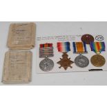 Medals, Boer War and Great War, Father (Lancs.