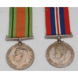 Medals, WW2, WAAF, group of two, 1939-1945 Defence and War Medals, awarded to 2060650 Cpl.