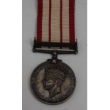 Medal, Naval General Service Medal, George VI, Minsesweeping 1945-51 clasp, awarded to P/SKX.