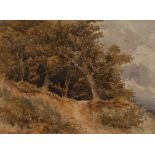 Attributed to John Mogford (1821 - 1885) The Woodland's Edge Initialled to lower left,