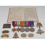 Medals, WW2, Prisoner-of-War/Malaya, group of five, Sgt..