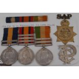 Medals, South Africa, group of three, Cape of Good Hope GSM 1880-97/clasp Bechuanaland [only 131],