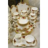 Royal Albert Old Country Roses - bread and butter plate, dinner plates, soup bowls,
