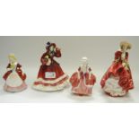 A Royal Doulton figure Top o' The Hill, Christmas Time, Goody Two Shoes,