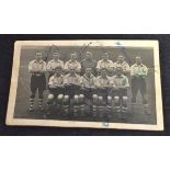 Derby County FC - a b/w photograph signed by the 1946-1947 FA Cup winning squad,