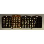 Thimbles - four wall mounted display units;