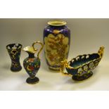 Decorative Ceramics - a continental flower trough,