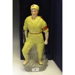 Oriental Ceramics - a model of a WW2 Japanese soldier (boxed)