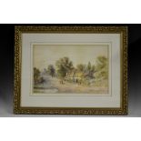 A Stone (late 19th century) Denbigh, North Wales signed and inscribed, watercolour,