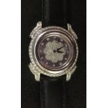 A modern Chatila diamond set 18ct white gold Swiss wrist watch - 'The Royal Diamond' No.