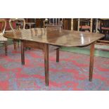 A George III mahogany drop leaf table, c.