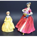 Royal Worcester Figures - Little Grandmother, Summer Day,