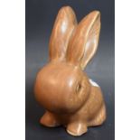 A Bourne Denby brown rabbit