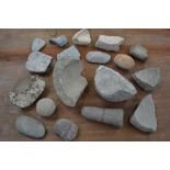 Natural History and Antiquities - Neolithic axeheads,