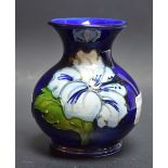 A Moorcroft Hibiscus pattern vase