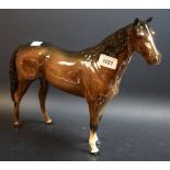 A large Beswick horse,