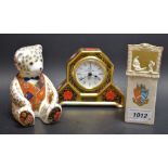 A Royal Crown Derby paperweight, Teddy Bear,