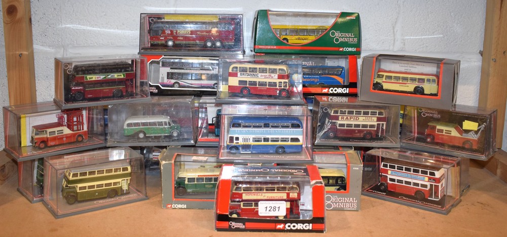 Die-cast Vehicals - Corgi Toys Original Omnibus series, inc Learn to drive a bus,