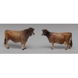 A Beswick Jersey bull, CH Dunsley Coy Boy, designed by Arthur Gredington, 12cm high,