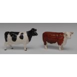 A Beswick Hereford cow, Champion of Champions, designed by Arthur Gredington, 10.