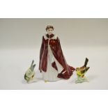 A Royal Worcester figure, Queen Elizabeth 80th Birthday,