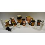 Ceramics & Glass - a Royal Doulton Rip Van Winkle small character jug; others Sylvac,