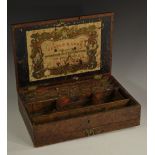 A 19th century mahogany artist's box, by Reeves & Sons, London,