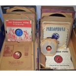 Gramophone Records - 78s, Pathe Mary and Tom Bowling sung by Ben Davies, Little Marvel, Capitol,