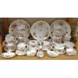 Royal Crown Derby Posies - six tea cups,