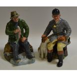 A Royal Doulton figure, A Good Catch, HN2258; another,