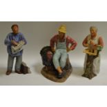 A Royal Doulton figure, Thanksgiving HN2246; others,