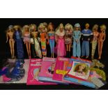 Dolls - Barbie and other dolls inc Ballet Dancer; Blue Dungerees; Denim; others,