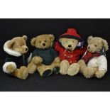 A Harrods Christmas bear, 1998; others, 2001,