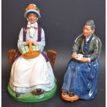 Two Royal Doulton figures, Rest Awhile HN2728,