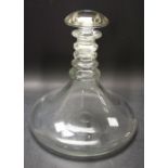 A 20th century ship's decanter and stopper