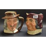 Royal Doulton large character jugs, Izaak Walton D6404,