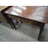 mahogany hall table
