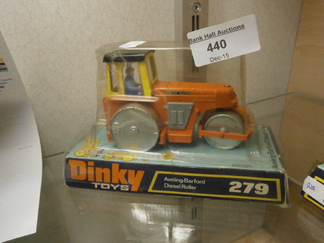 boxed dinky die cast diesel roller