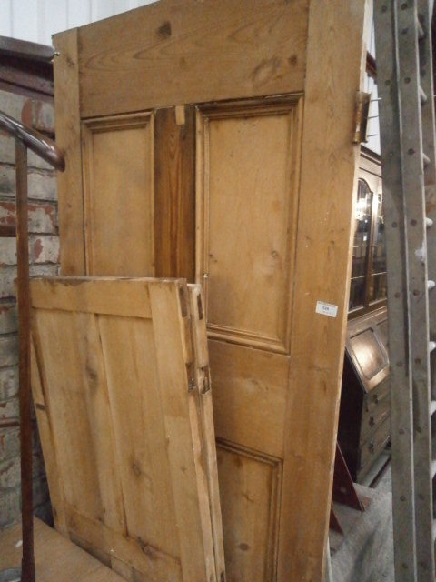 3 pine doors