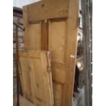 3 pine doors