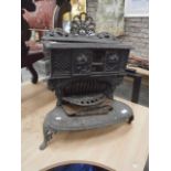 decorative cast iron fire