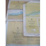 2 large bags of Admiralty Charts