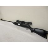.22 Air Rifle with Telescopic Sight.