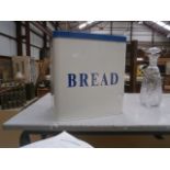 retro enamel bread bin