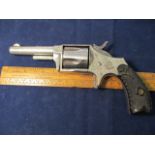 Hopkins & Allen 32 Cal. Rim Fire Pistol. Blue Jacket No.2